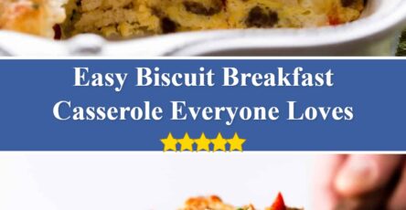 Biscuit Breakfast Casserole