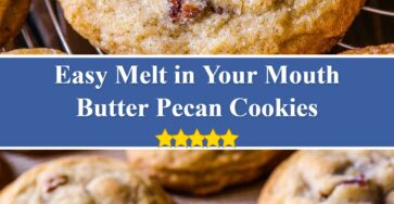 Butter Pecan Cookies