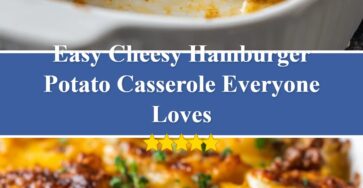 Cheesy Hamburger Potato Casserole