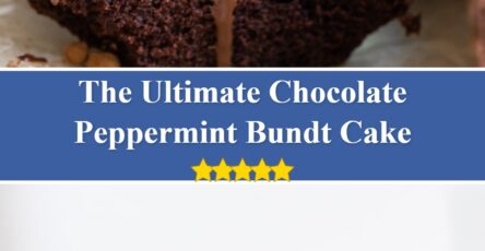 Chocolate Peppermint Bundt Cake