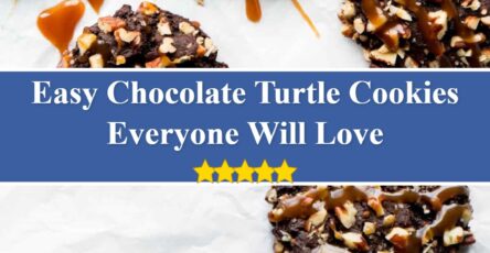 Chocolate Turtle Cookies