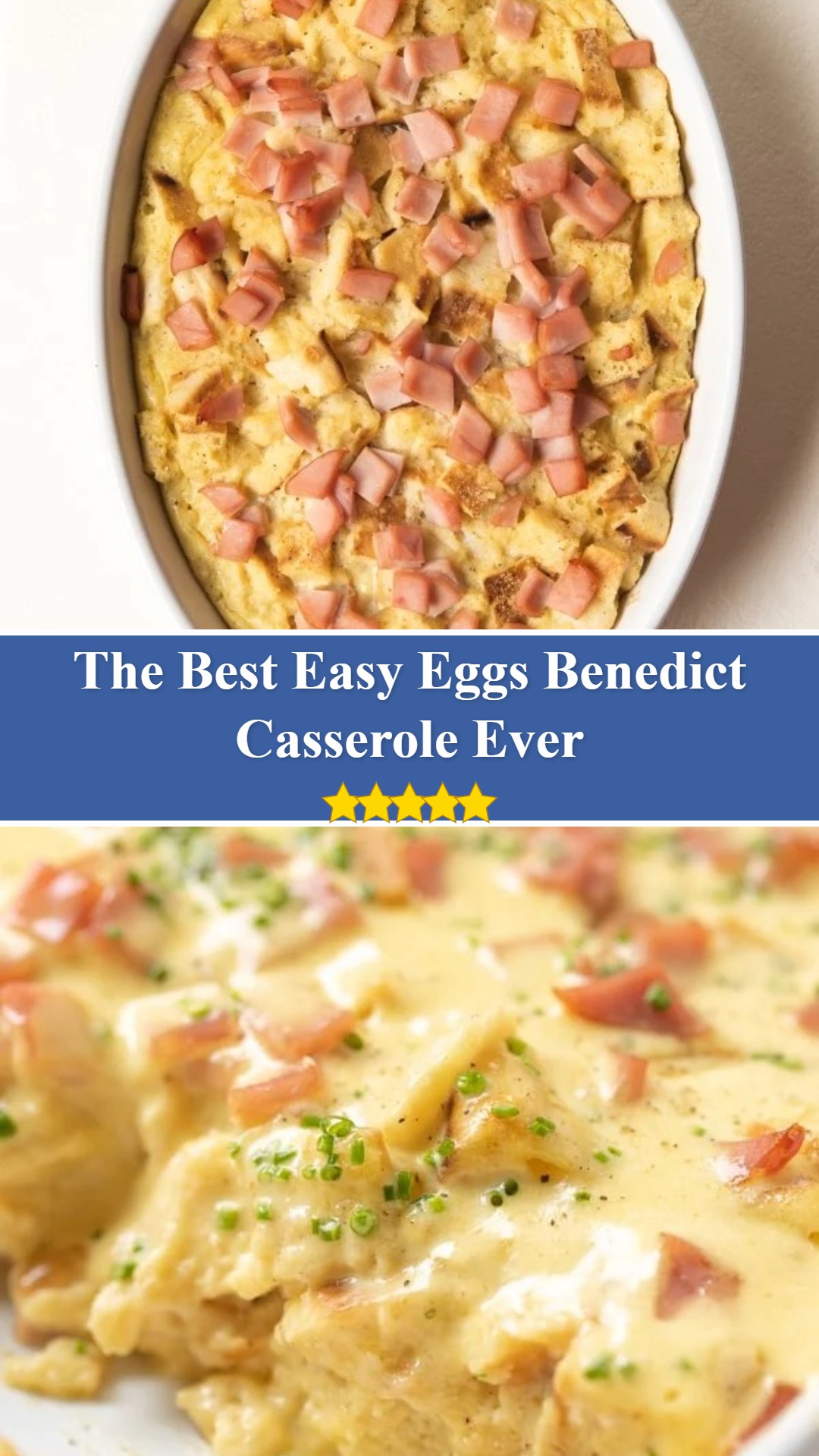 Easy Eggs Benedict Casserole