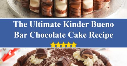 Kinder Bueno Bar Chocolate Cake Recipe