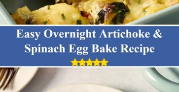 Overnight Artichoke & Spinach Egg Bake