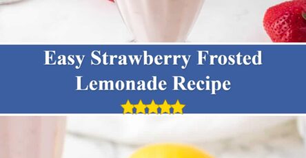 Strawberry Frosted Lemonade